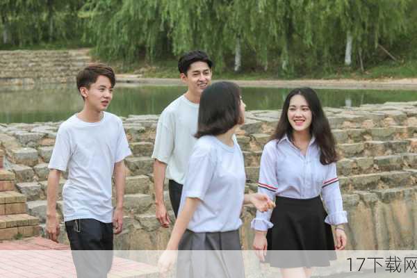 怎能少了校园里的青春气息?一位扎着双马尾的少女,穿着印有卡通图案的彩色吊带小背心,搭配着牛仔短裤,脚踏一双彩色的运动鞋,正和朋友们在操场上嬉戏打闹,她的笑容纯真无邪,每一个动作都充满了活力与朝气,让人不禁回想起自己那段无忧无虑的校园时光。
