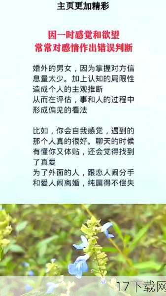 情感与欲望的碰撞